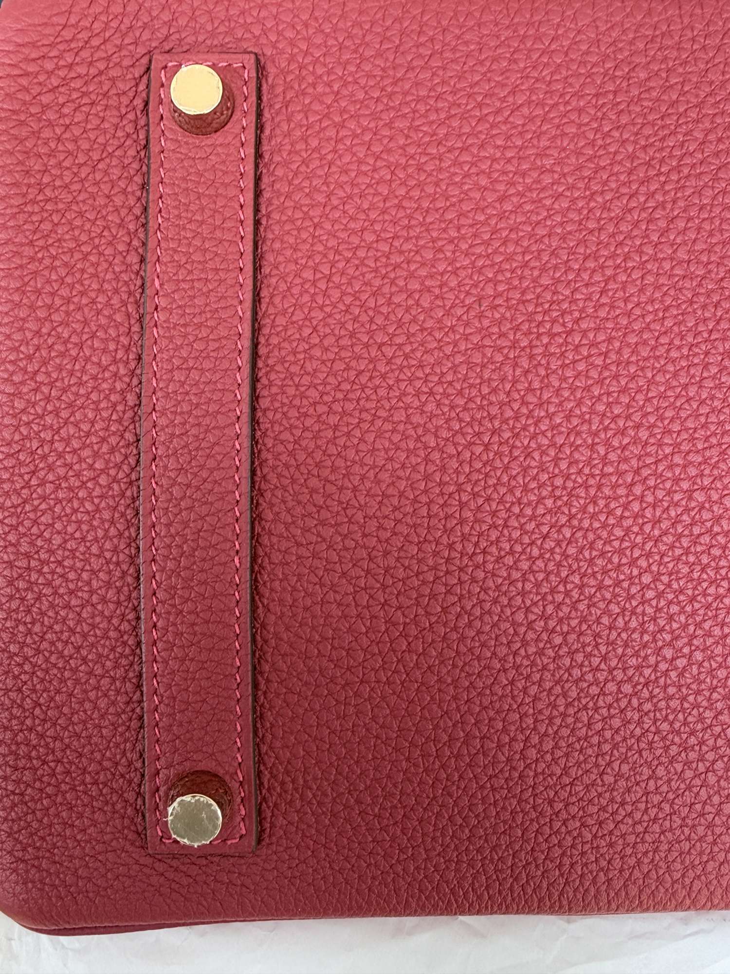 Hermès Birkin 35 Togo Rouge Vif Gold Hardware