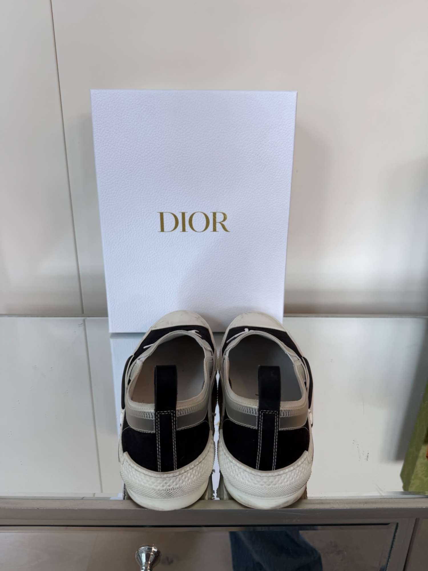 Dior slip on tenisky s nápisom