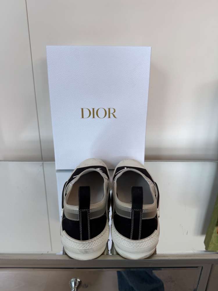 Dior slip on tenisky s nápisom