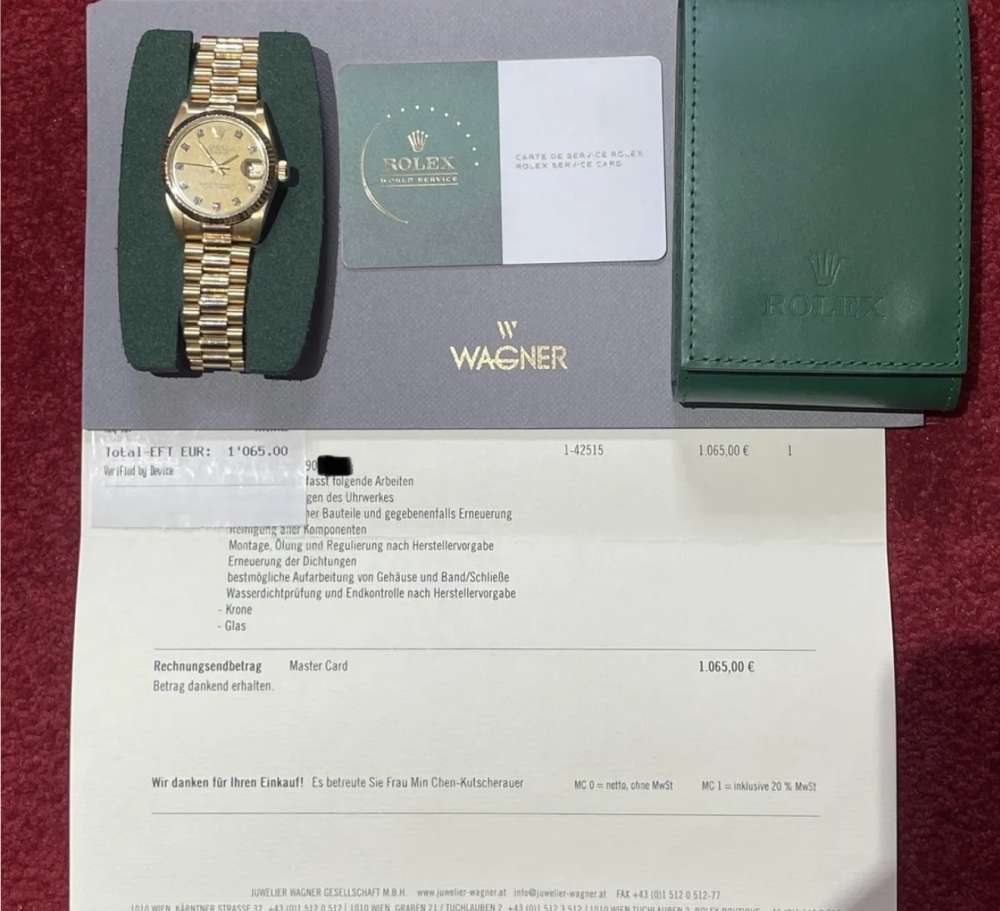 Rolex Daydate 31mm gold