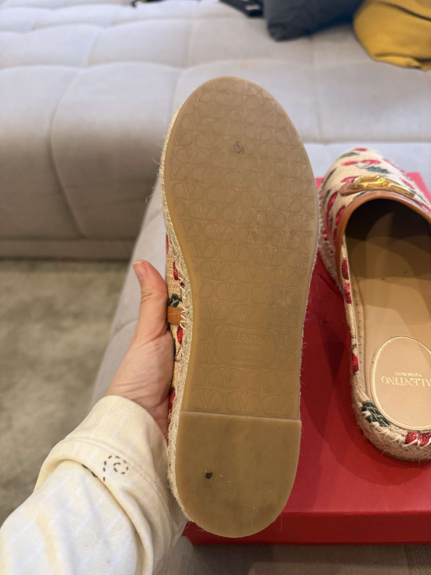 Valentino espadrilky