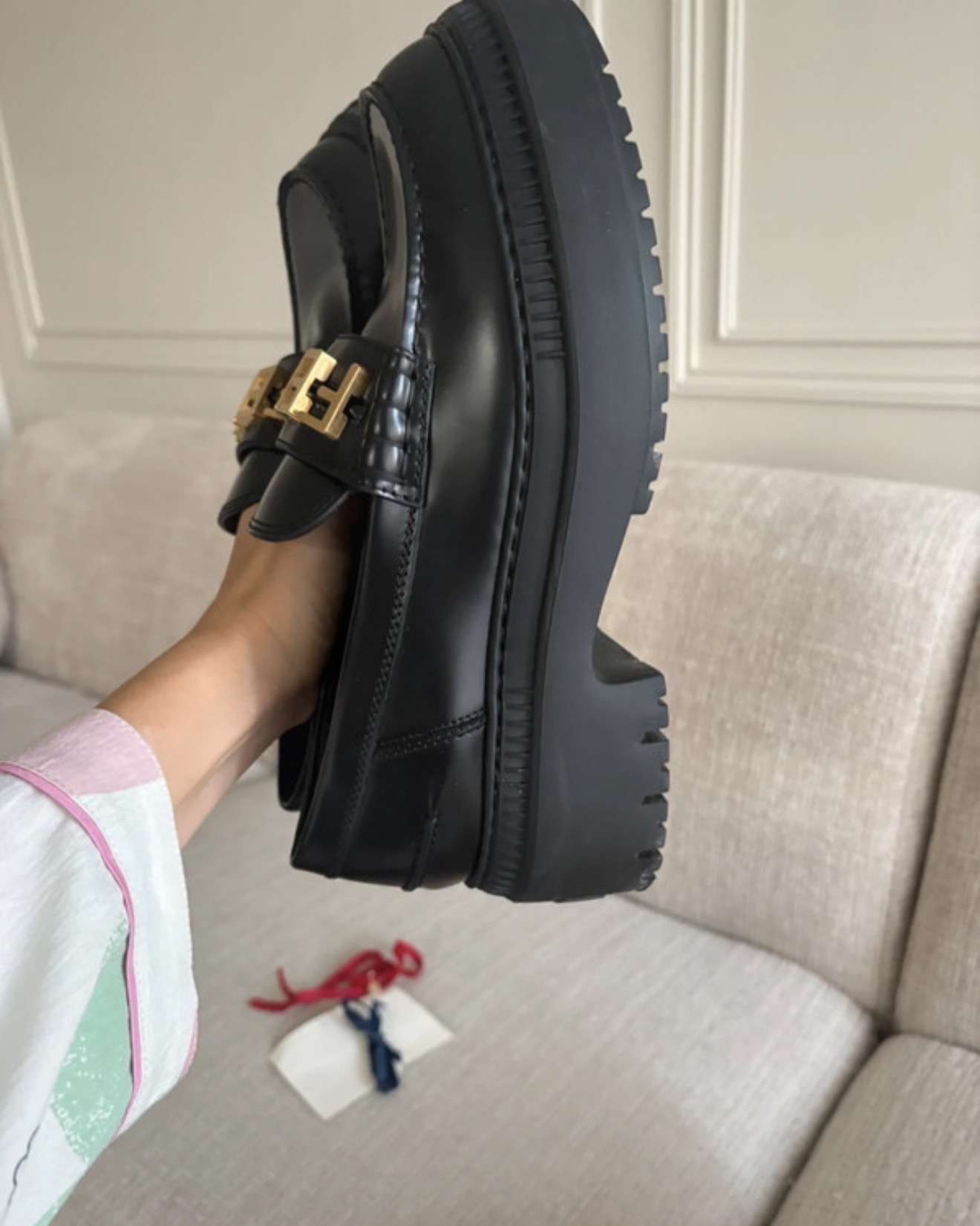 Fendi mokasinky