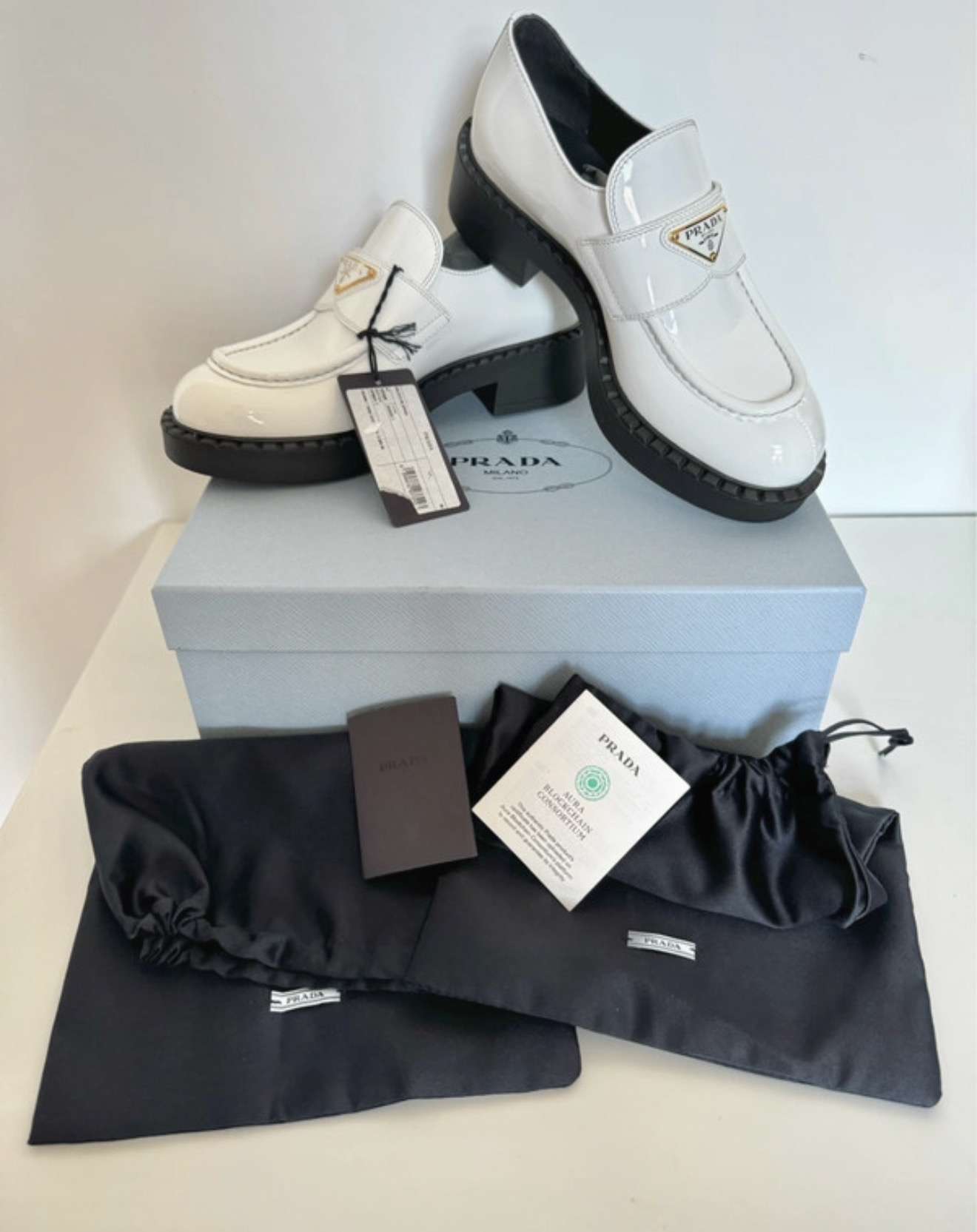 Prada mokasiny