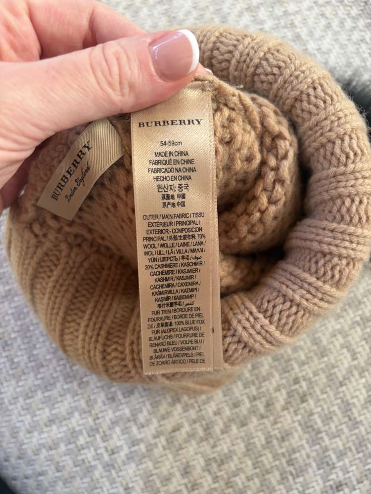 Čepice Burberry