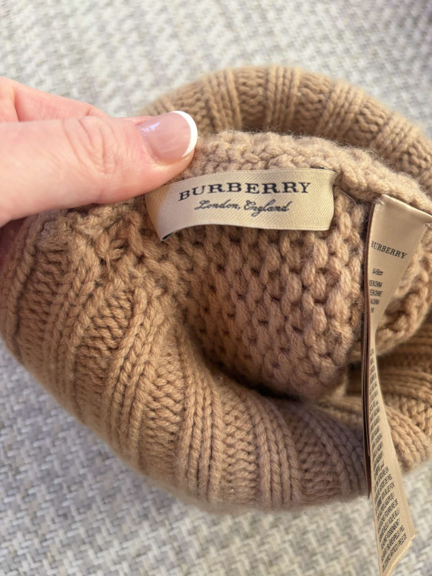 Čepice Burberry