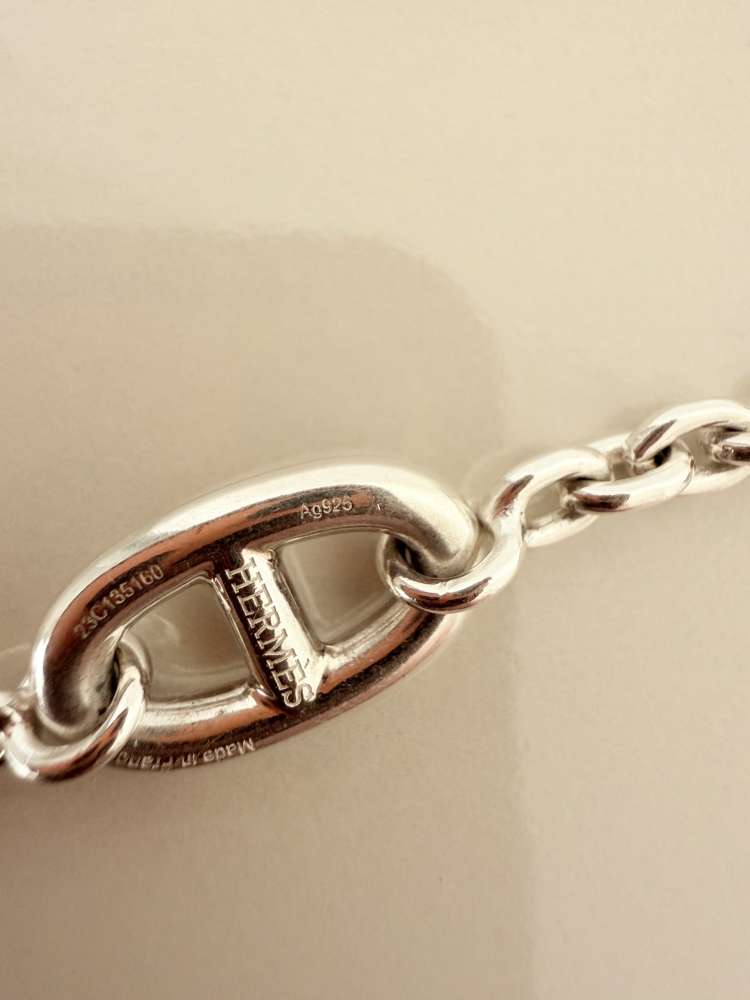 HERMÈS FARANDOLE 120 – Luxusný strieborný náhrdelník | Nenosený