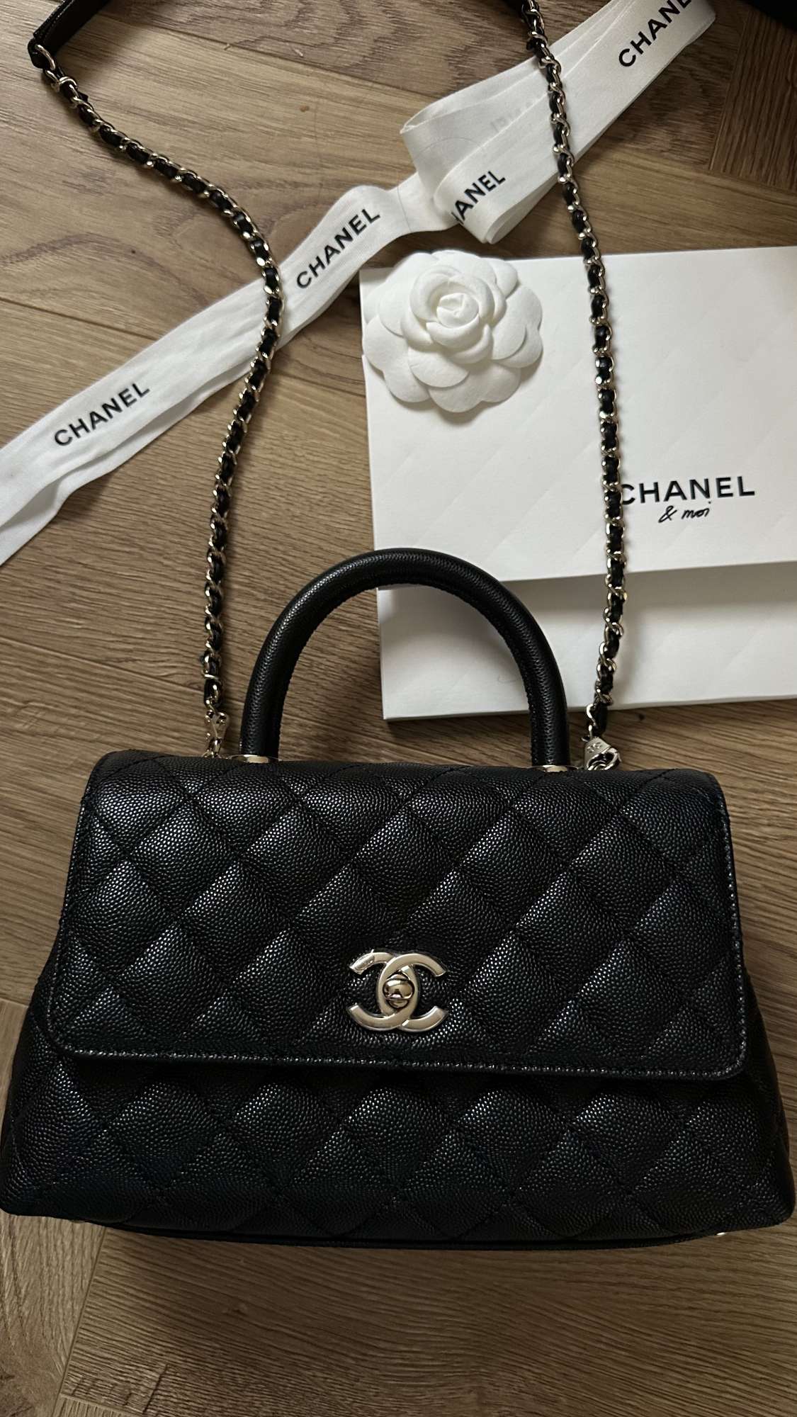 Chanel coco top handle