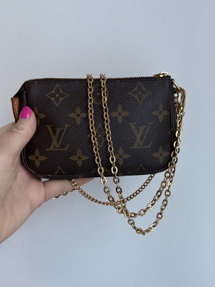 Řetízek popruh Louis Vuitton