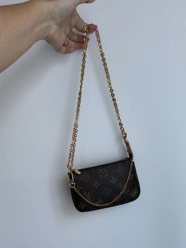 Řetízek popruh Louis Vuitton