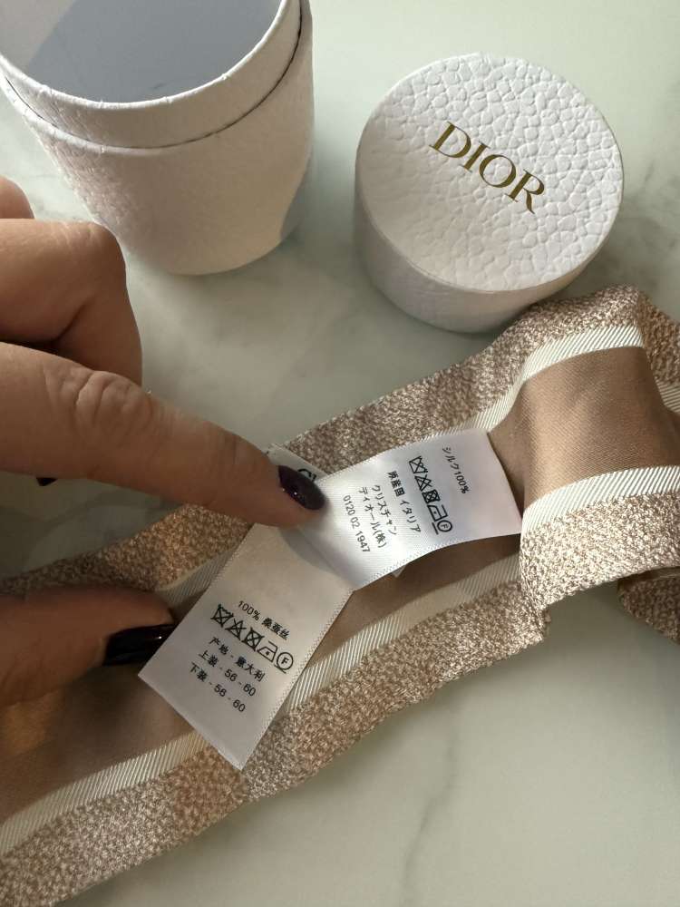 Dior scarf
