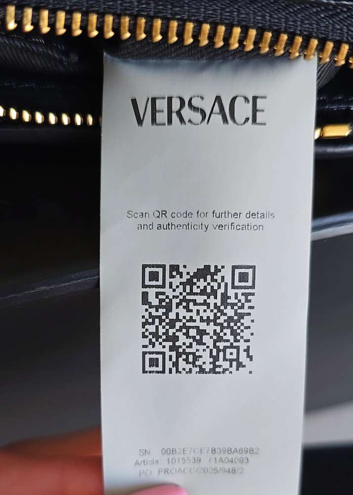 Versace kožená kabelka