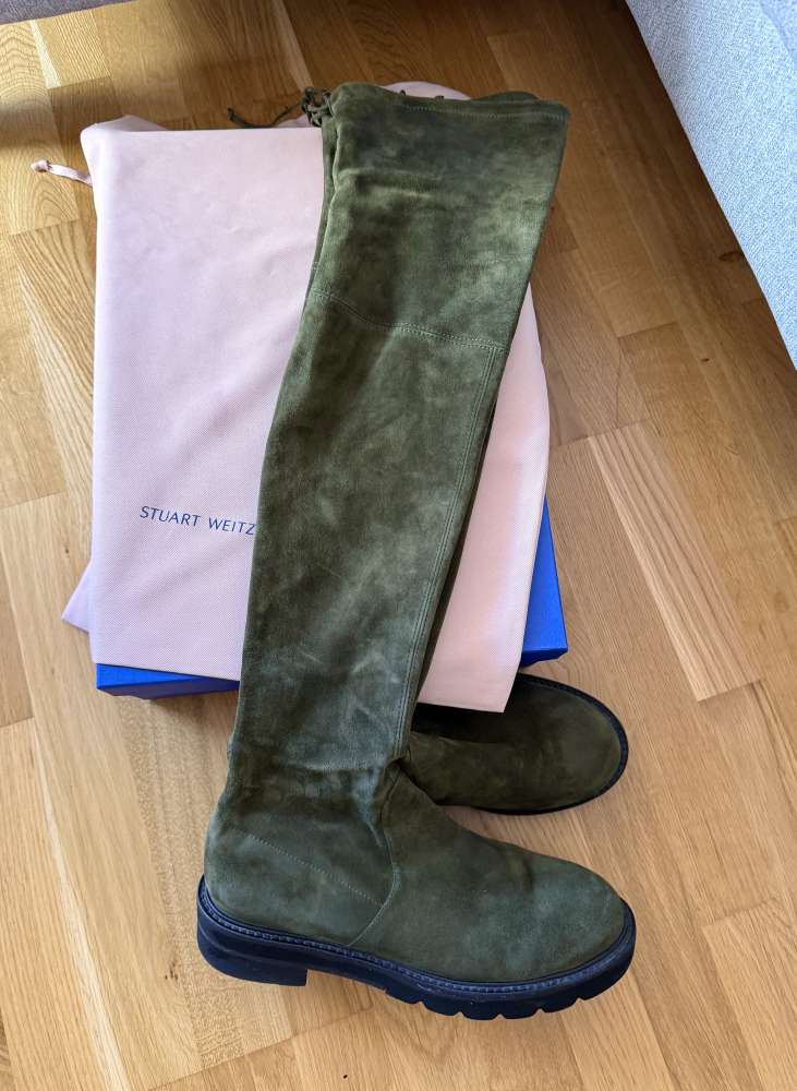 Stuart Weitzman Lowland Lift Overknees
