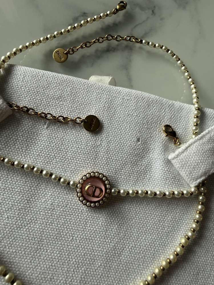 Dior set nahrdelnik a náramok