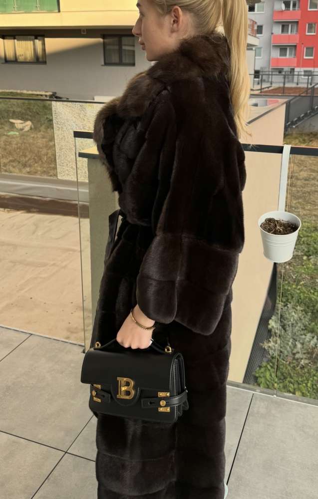 Luxusný kožuch z kombinácie soboľa a norky 😍