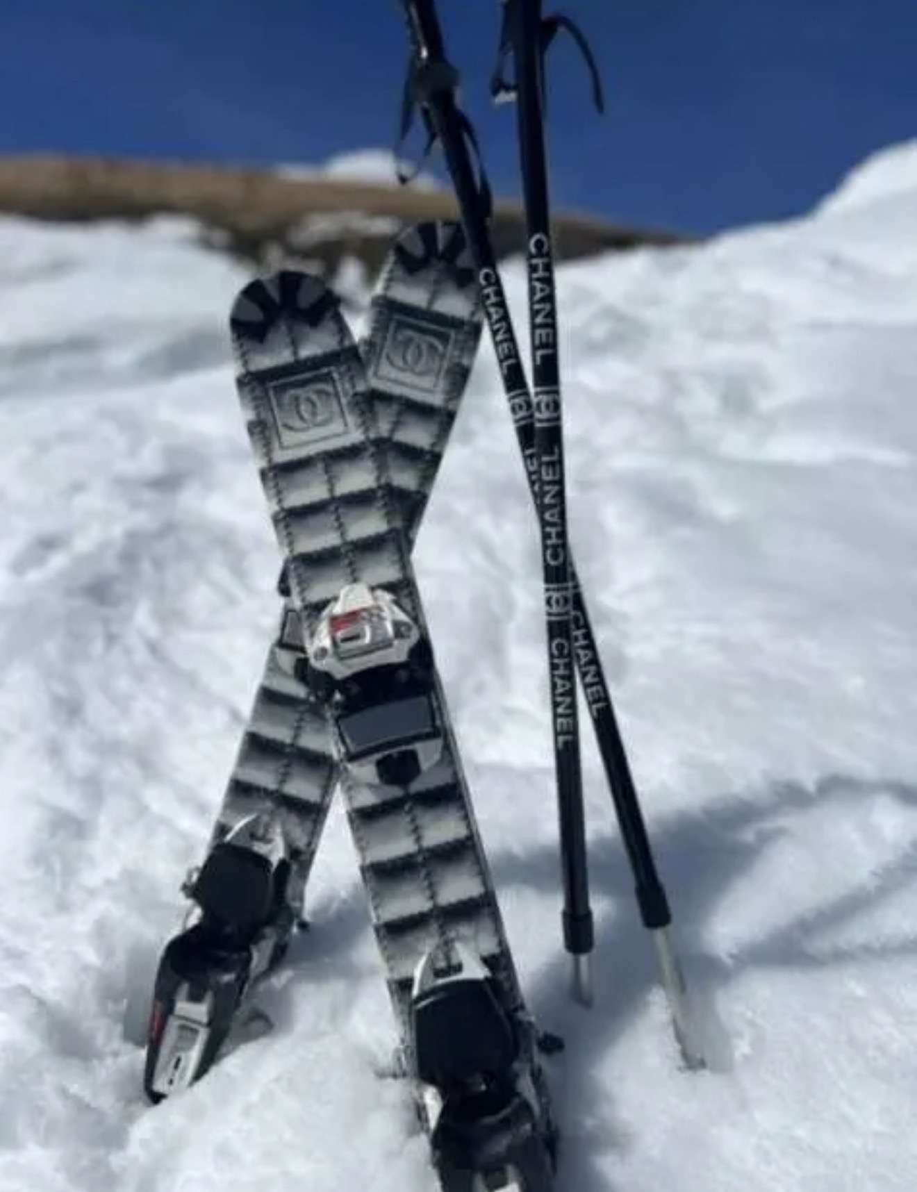 Chanel lyže 93cm raritka