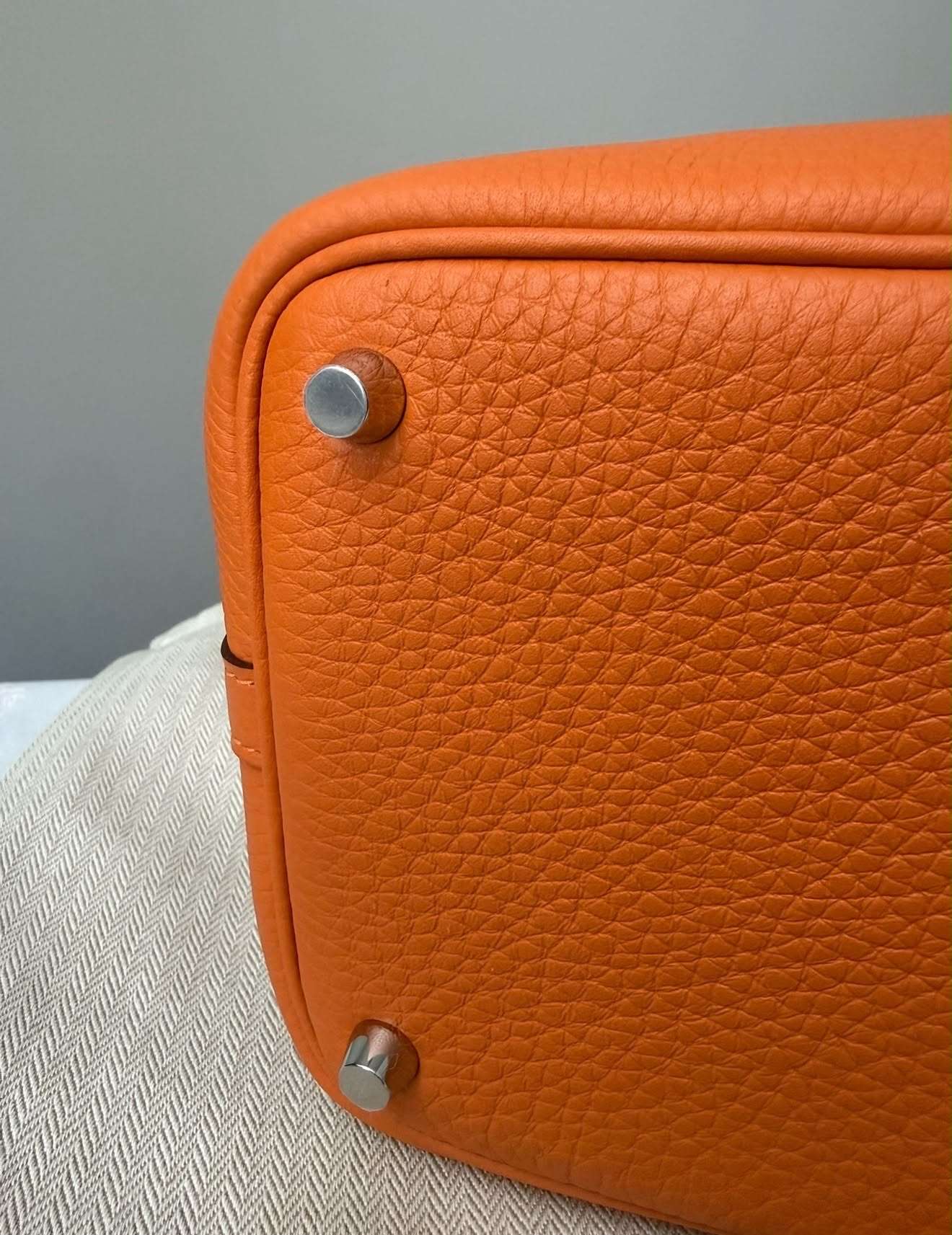 Hermès Picotin 18 Lock Orange Poppy