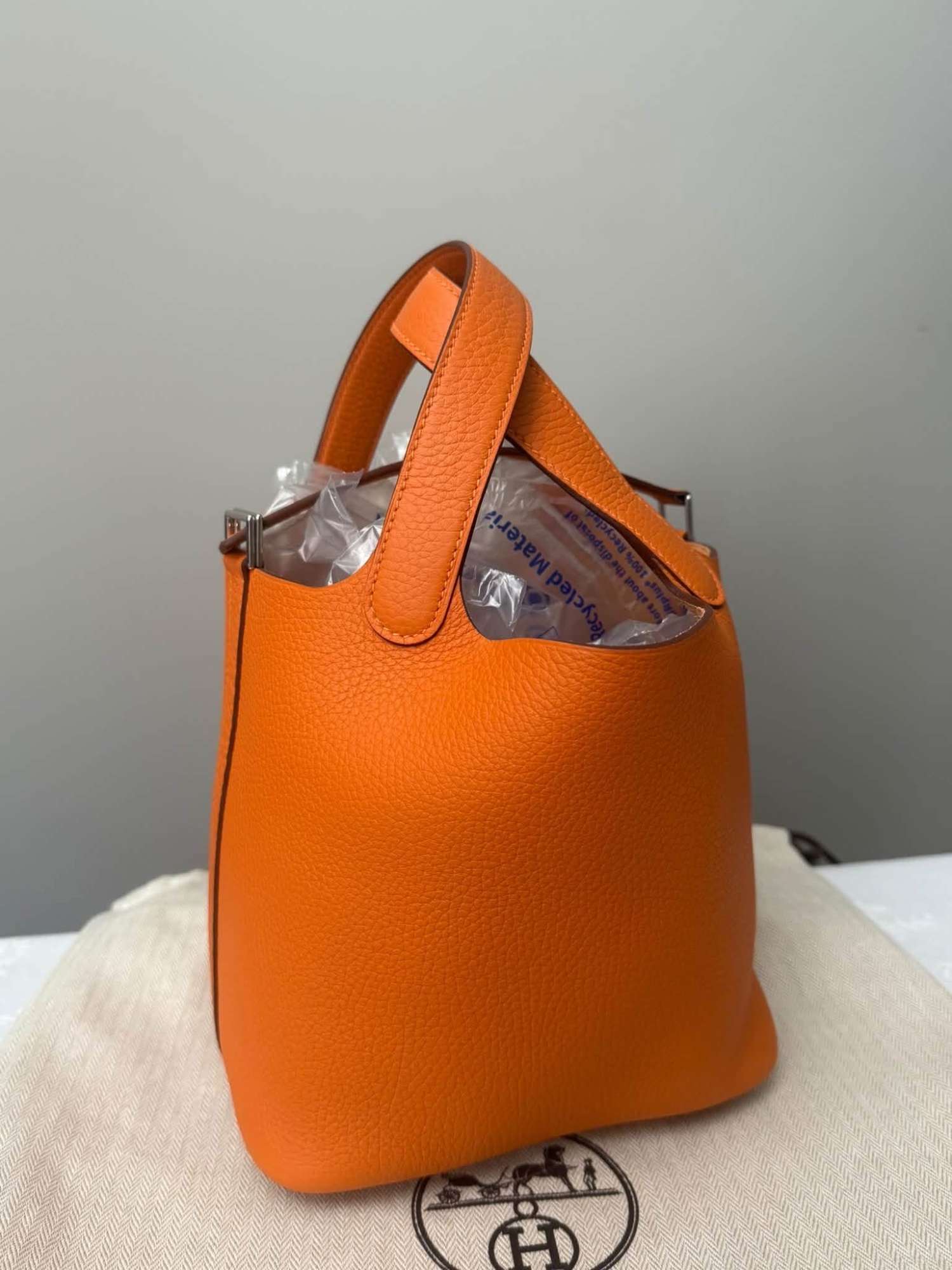 Hermès Picotin 18 Lock Orange Poppy