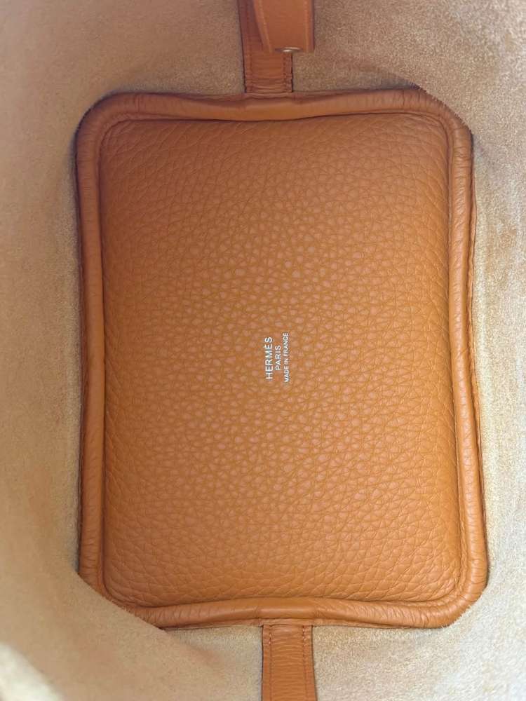 Hermès Picotin 18 Lock Orange Poppy