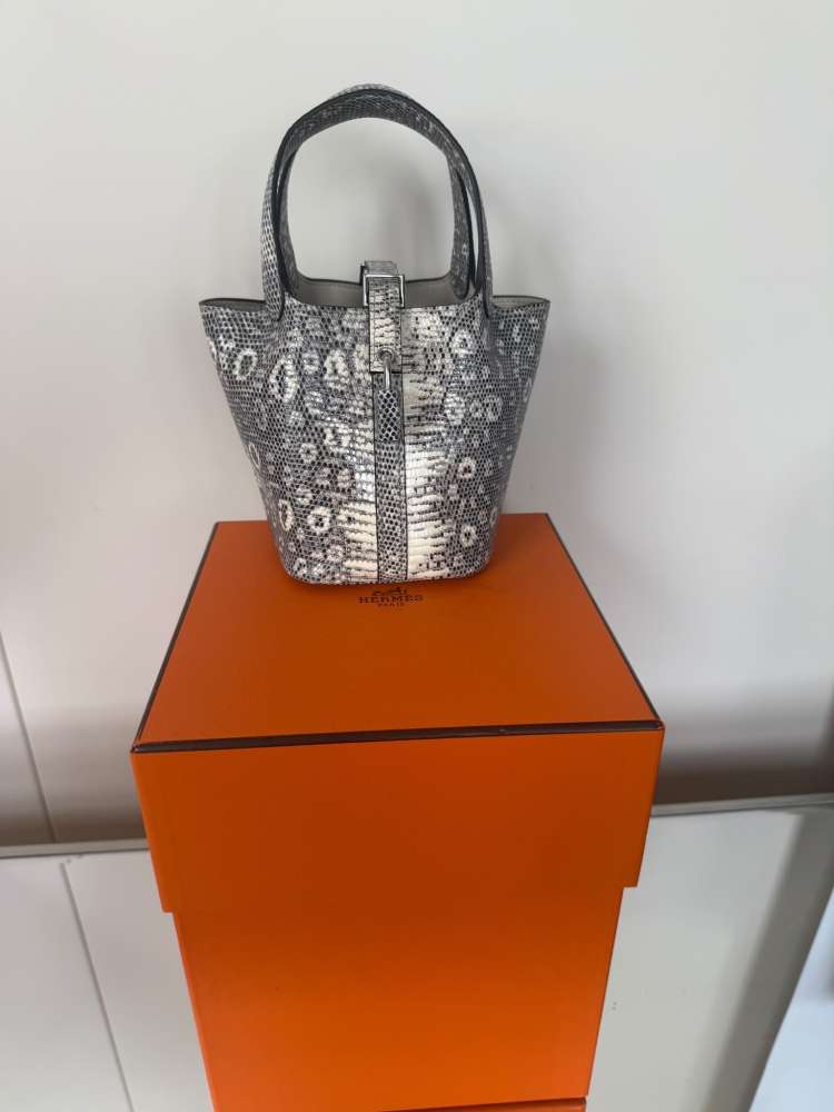 Hermes Picotin Lock 18 Lizzard PHW