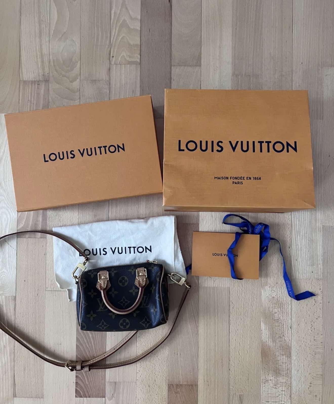 Louis Vuitton nano speedy